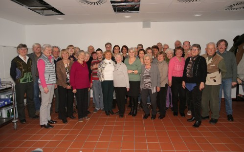 Die Teilnehmerinnen und Teilnehmer unseres Neujahrstreffens